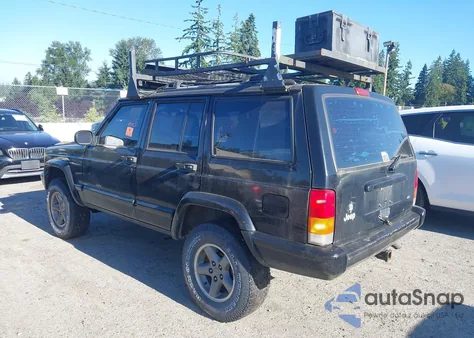 1999 Jeep Cherokee Sport/Classic from USA, damaged, VIN 1J4FF68S9XL654922